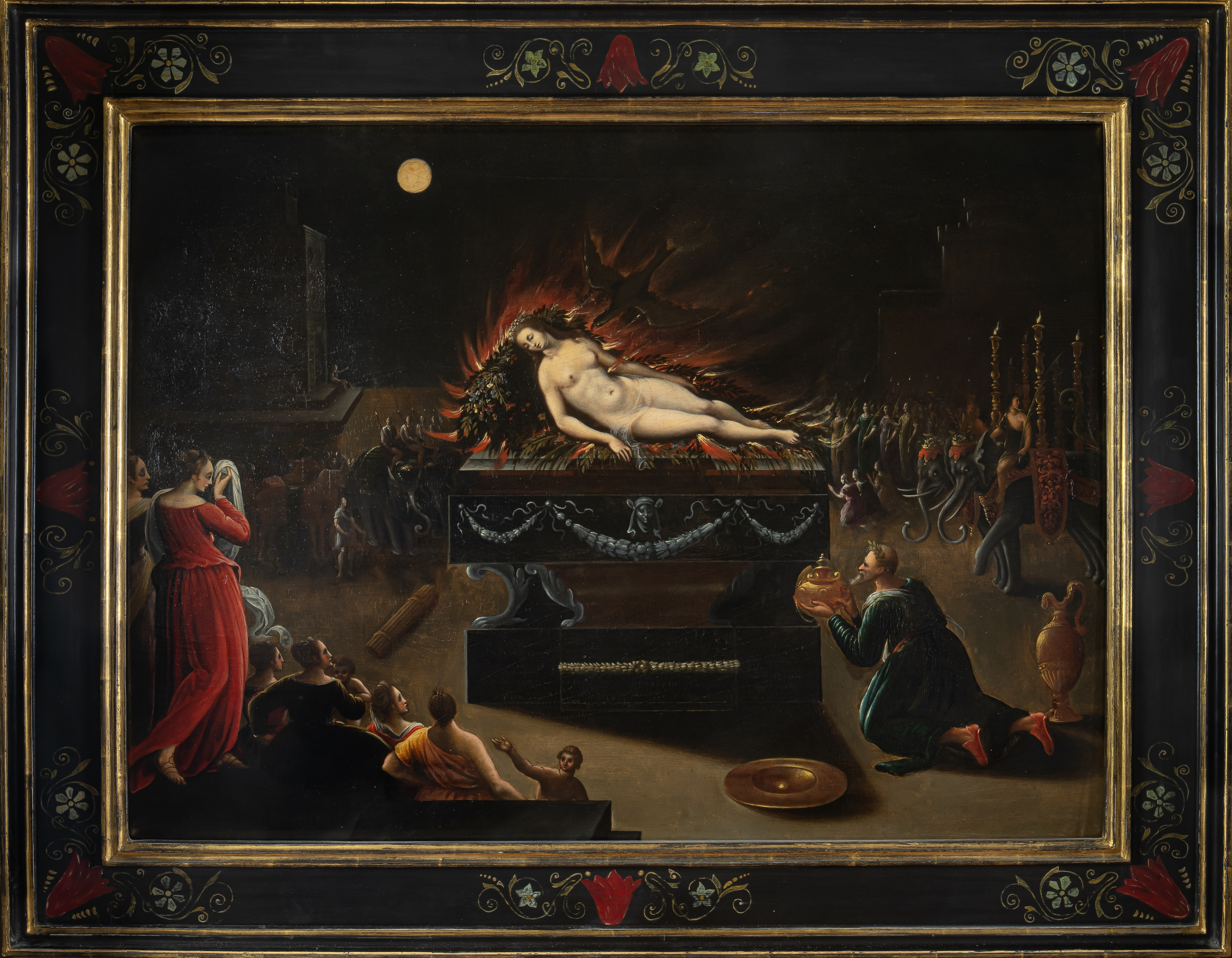 La Mort de la jeune fille de Sestos (titre récent) ; Apothéose de Sémélé (titre ancien) ; la Mort de Didon (titre ancien)